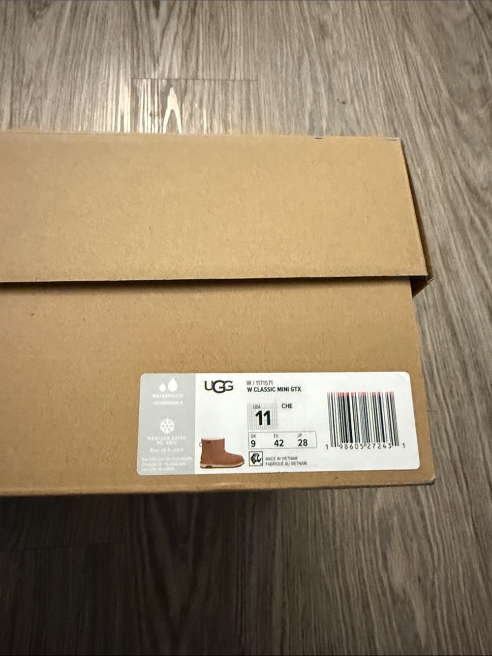 UGG Classic Mini GTX Boots - Chestnut